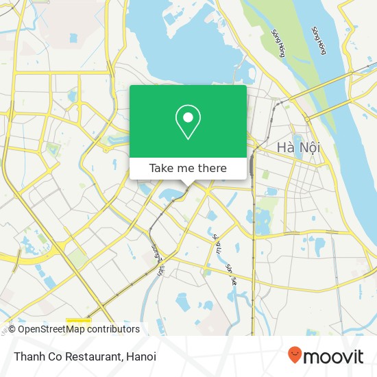 Thanh Co Restaurant, PHỐ Hoàng Cầu Quận Đống Đa, Hà Nội map