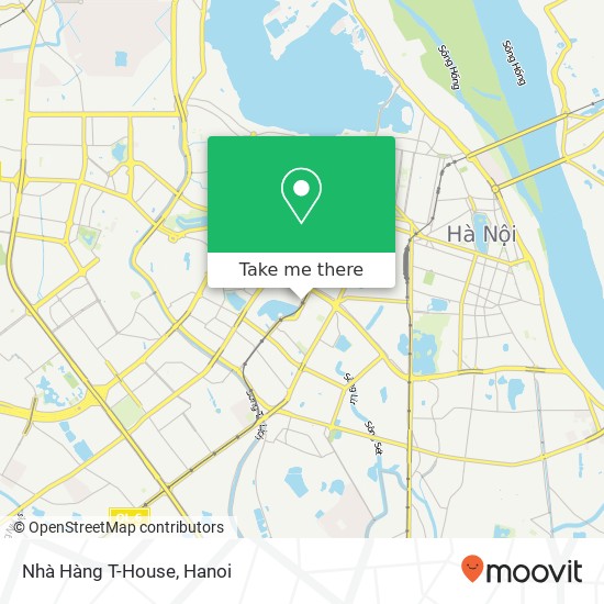 Nhà Hàng T-House, PHỐ Hoàng Cầu Quận Đống Đa, Hà Nội map