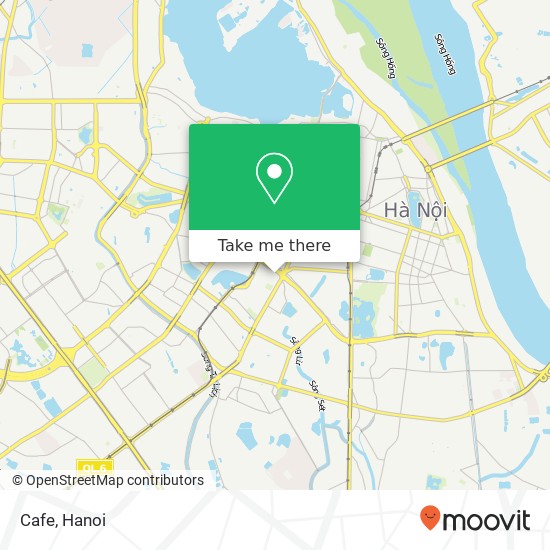 Cafe, PHỐ Đông Các Quận Đống Đa, Hà Nội map