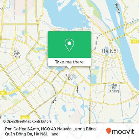 Pan Coffee &Amp, NGÕ 49 Nguyễn Lương Bằng Quận Đống Đa, Hà Nội map