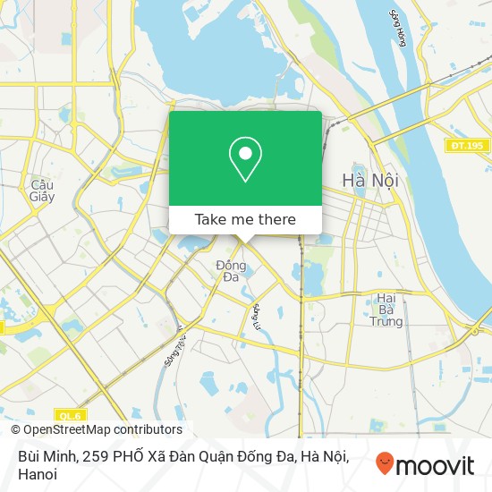 Bùi Minh, 259 PHỐ Xã Đàn Quận Đống Đa, Hà Nội map