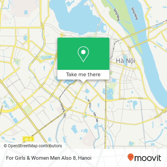 For Girls & Women Men Also 8, 94 PHỐ Nguyễn Lương Bằng Quận Đống Đa, Hà Nội map