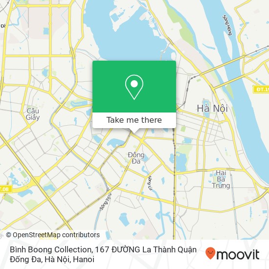 Bình Boong Collection, 167 ĐƯỜNG La Thành Quận Đống Đa, Hà Nội map