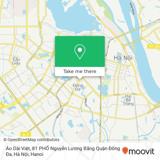Áo Dài Việt, 81 PHỐ Nguyễn Lương Bằng Quận Đống Đa, Hà Nội map