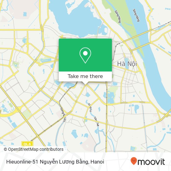 Hieuonline-51 Nguyễn Lương Bằng, 51 PHỐ Nguyễn Lương Bằng Quận Đống Đa, Hà Nội map