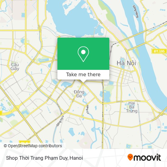 Shop Thời Trang Phạm Duy map