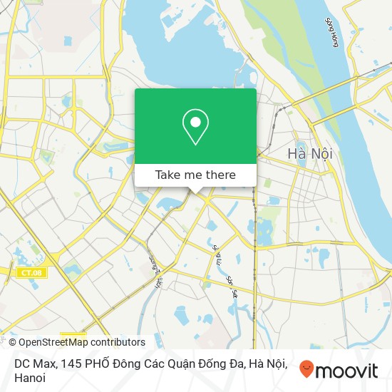 DC Max, 145 PHỐ Đông Các Quận Đống Đa, Hà Nội map