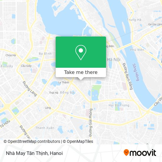 Nhà May Tân Thịnh map