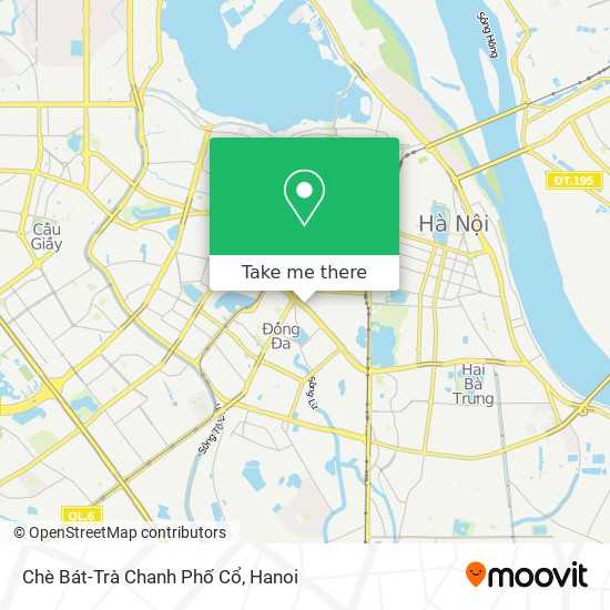 Chè Bát-Trà Chanh Phố Cổ map