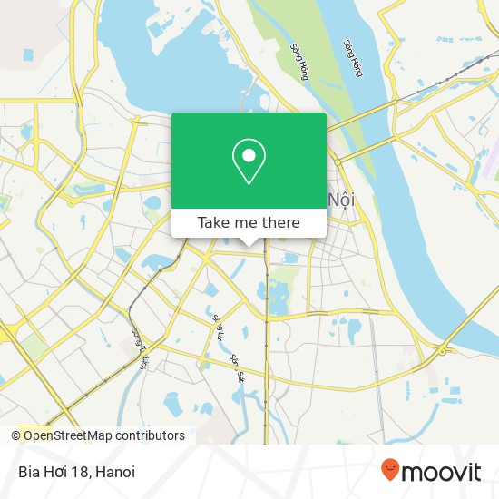 Bia Hơi 18, NGÕ Trung Tiền Quận Đống Đa, Hà Nội map