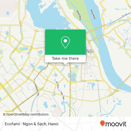 Ecofami - Ngon & Sạch, PHỐ Khâm Thiên Quận Đống Đa, Hà Nội map