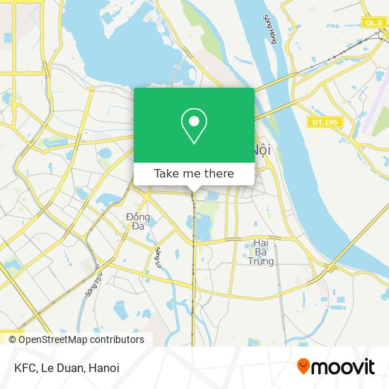 KFC, Le Duan map