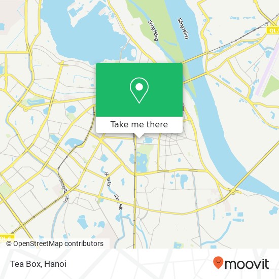 Tea Box, PHỐ Nguyễn Thượng Hiền Quận Hai Bà Trưng, Hà Nội map