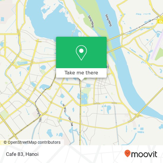 Cafe 83, 83 PHỐ Nguyễn Du Quận Hai Bà Trưng, Hà Nội map