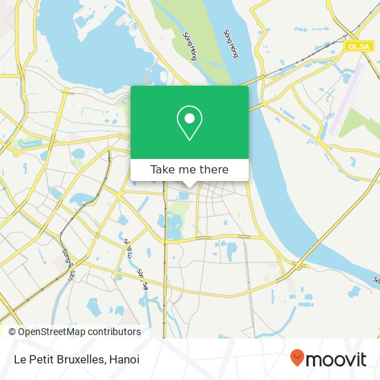 Le Petit Bruxelles, PHỐ Nguyễn Gia Thiều Quận Hoàn Kiếm, Hà Nội map
