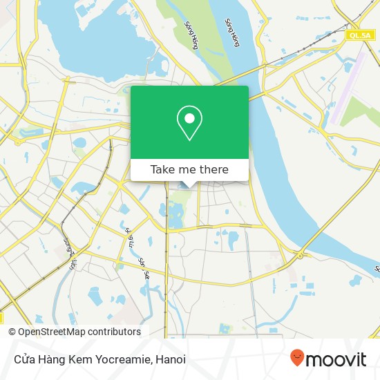 Cửa Hàng Kem Yocreamie, PHỐ Quang Trung Quận Hai Bà Trưng, Hà Nội map
