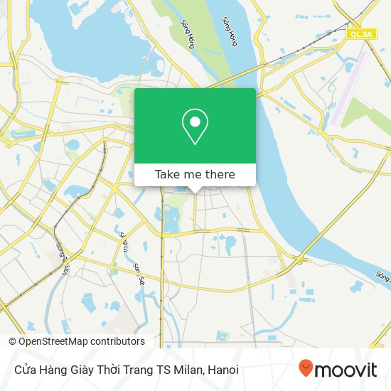 Cửa Hàng Giày Thời Trang TS Milan, 160 PHỐ Bà Triệu Quận Hai Bà Trưng, Hà Nội map