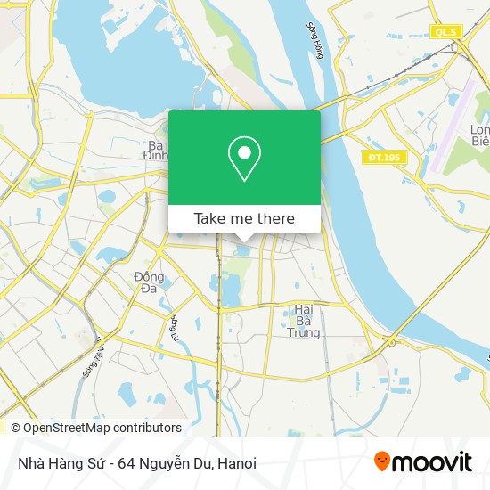 Nhà Hàng Sứ - 64 Nguyễn Du map