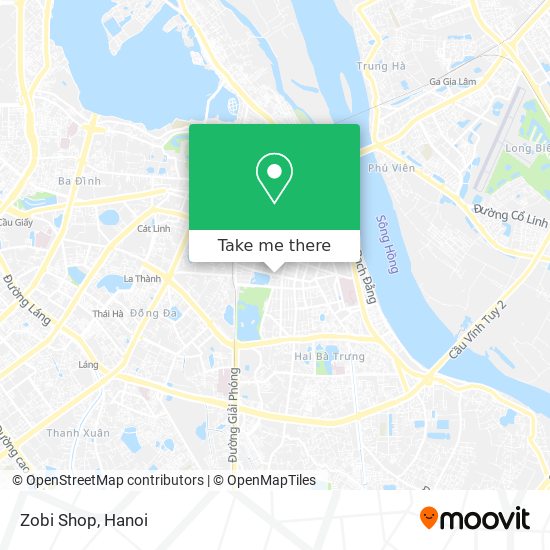 Zobi Shop map