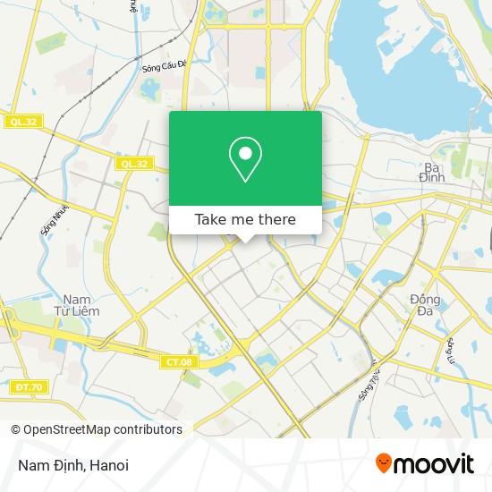 Nam Định map