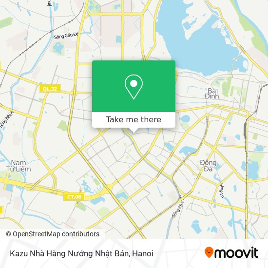 Kazu Nhà Hàng Nướng Nhật Bản map