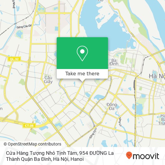 Cửa Hàng Tượng Nhỏ Tịnh Tâm, 954 ĐƯỜNG La Thành Quận Ba Đình, Hà Nội map