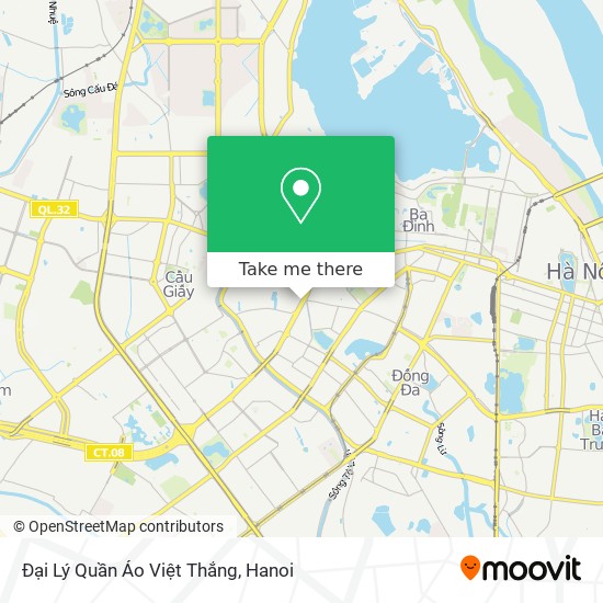 Đại Lý Quần Áo Việt Thắng map