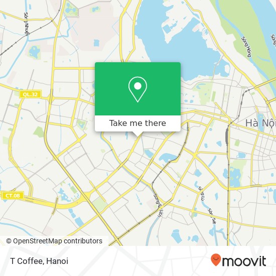 T Coffee, Quận Đống Đa, Hà Nội map