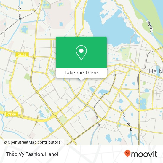 Thảo Vy Fashion, PHỐ Chùa Láng Quận Đống Đa, Hà Nội map