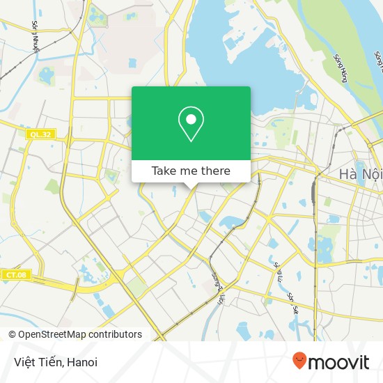 Việt Tiến, 50 ĐƯỜNG Nguyễn Chí Thanh Quận Đống Đa, Hà Nội map