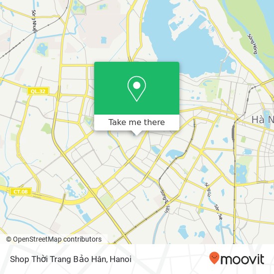 Shop Thời Trang Bảo Hân, Quận Đống Đa, Hà Nội map