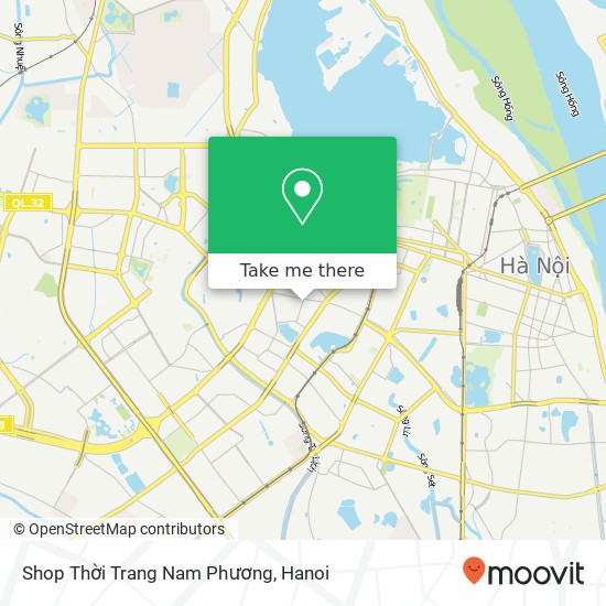 Shop Thời Trang Nam Phương, PHỐ Thành Công Quận Ba Đình, Hà Nội map