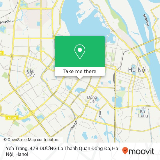 Yến Trang, 478 ĐƯỜNG La Thành Quận Đống Đa, Hà Nội map