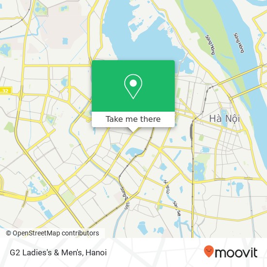 G2 Ladies's & Men's, PHỐ Giảng Võ Quận Đống Đa, Hà Nội map