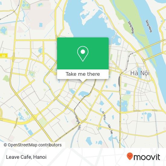 Leave Cafe, Quận Đống Đa, Hà Nội map