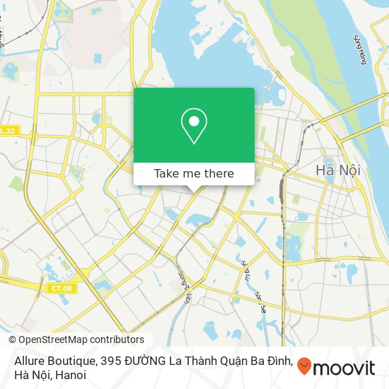 Allure Boutique, 395 ĐƯỜNG La Thành Quận Ba Đình, Hà Nội map
