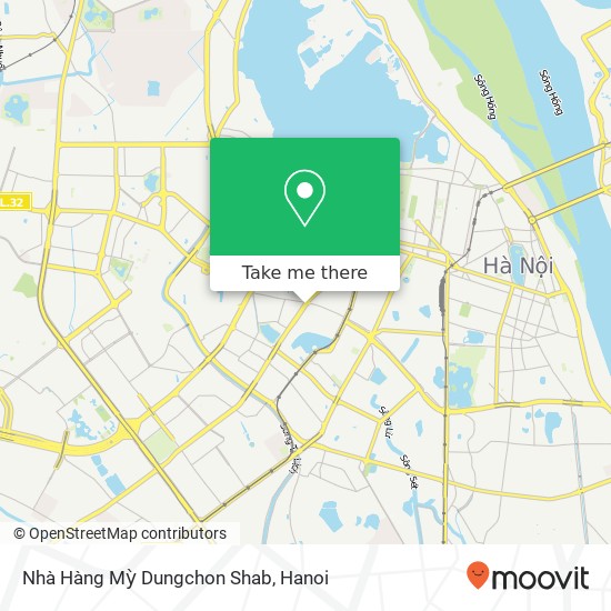 Nhà Hàng Mỳ Dungchon Shab, PHỐ Láng Hạ Quận Ba Đình, Hà Nội map