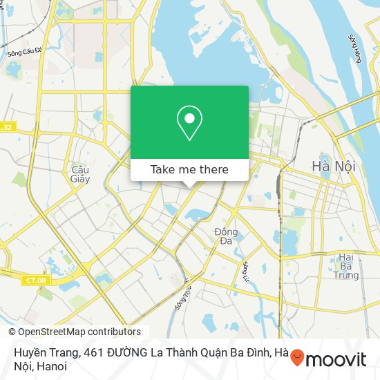 Huyền Trang, 461 ĐƯỜNG La Thành Quận Ba Đình, Hà Nội map