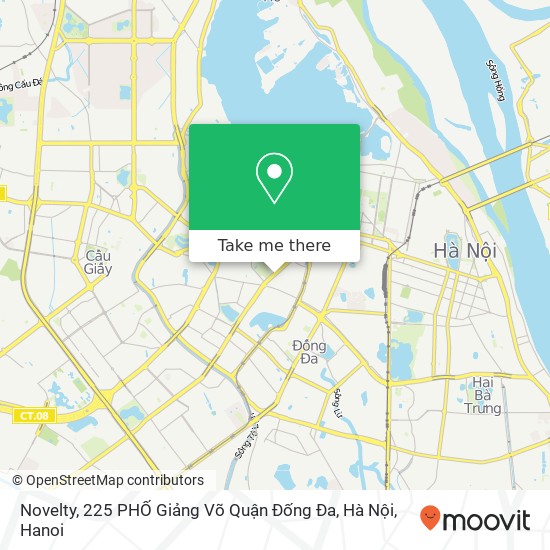 Novelty, 225 PHỐ Giảng Võ Quận Đống Đa, Hà Nội map