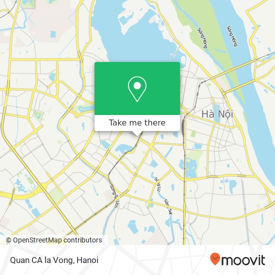 Quan CA la Vong, NGÕ 181 La Thành Quận Đống Đa, Hà Nội map