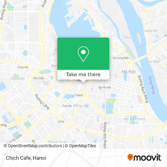 Chịch Cafe map