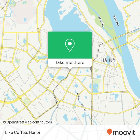Like Coffee, PHỐ Hào Nam Quận Đống Đa, Hà Nội map