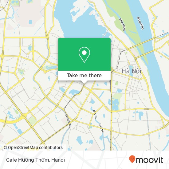 Cafe Hương Thơm, PHỐ Hào Nam Quận Đống Đa, Hà Nội map