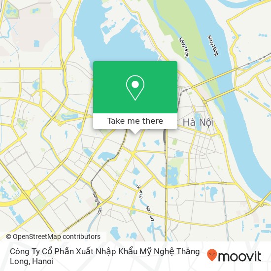 Công Ty Cổ Phần Xuất Nhập Khẩu Mỹ Nghệ Thăng Long, NGÕ Thịnh Hào 1 Quận Đống Đa, Hà Nội map