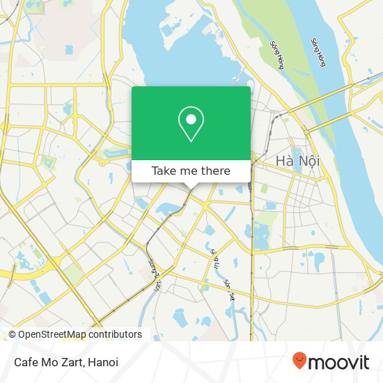 Cafe Mo Zart, PHỐ Hào Nam Quận Đống Đa, Hà Nội map