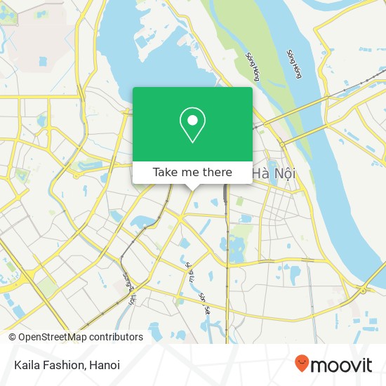 Kaila Fashion, PHỐ Tôn Đức Thắng Quận Đống Đa, Hà Nội map