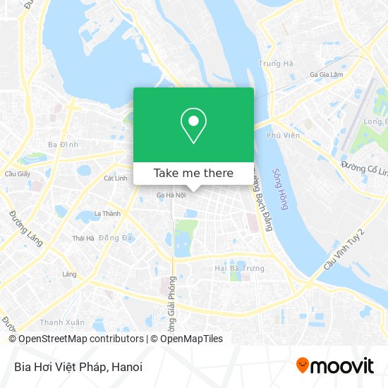 Bia Hơi Việt Pháp map