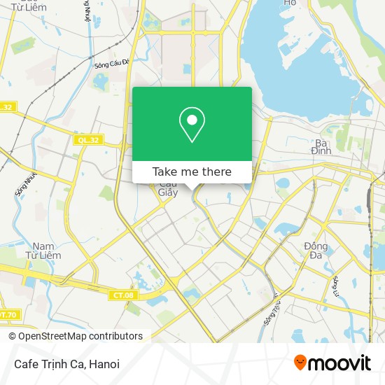 Cafe Trịnh Ca map