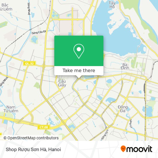 Shop Rượu Sơn Hà map