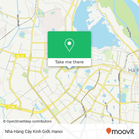 Nhà Hàng Cây Kinh Giới, 637 PHỐ Kim Mã Quận Ba Đình, Hà Nội map